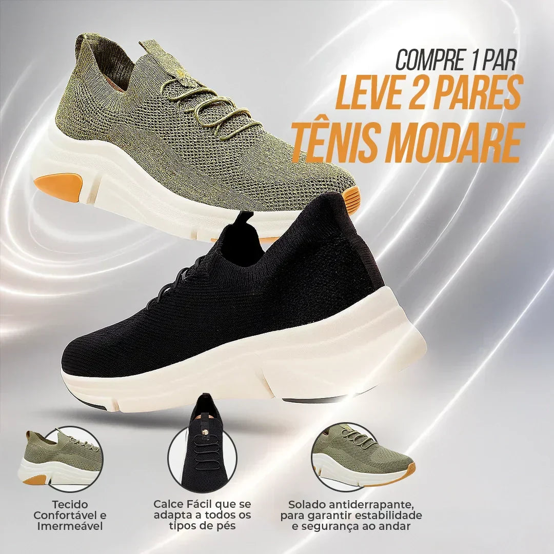 Kit 2 Tênis Ortopédico Modare 2026 — Maralleve