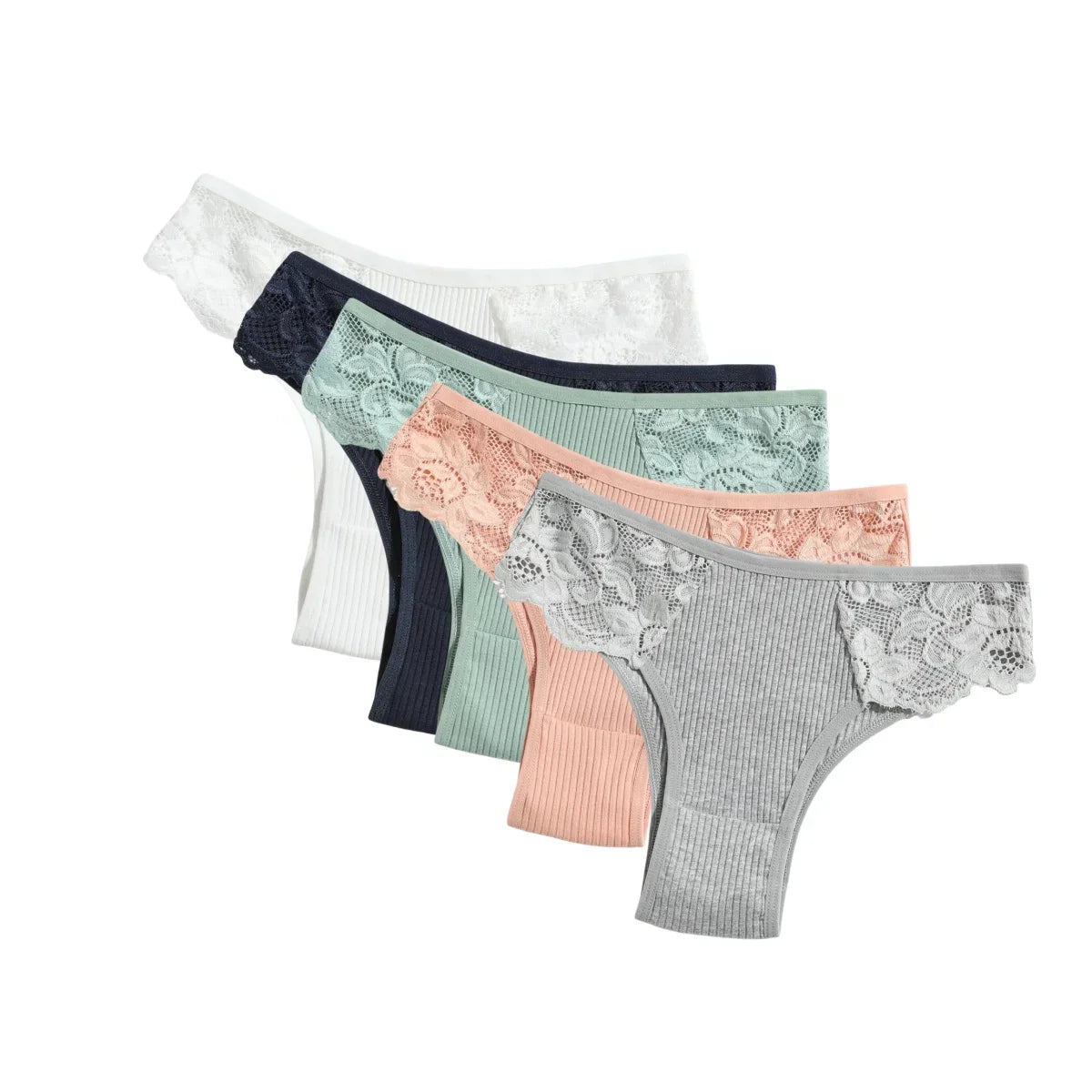 Kit 5 Calcinhas Comfort Belt® Originais - 100% Algodão — Maralleve