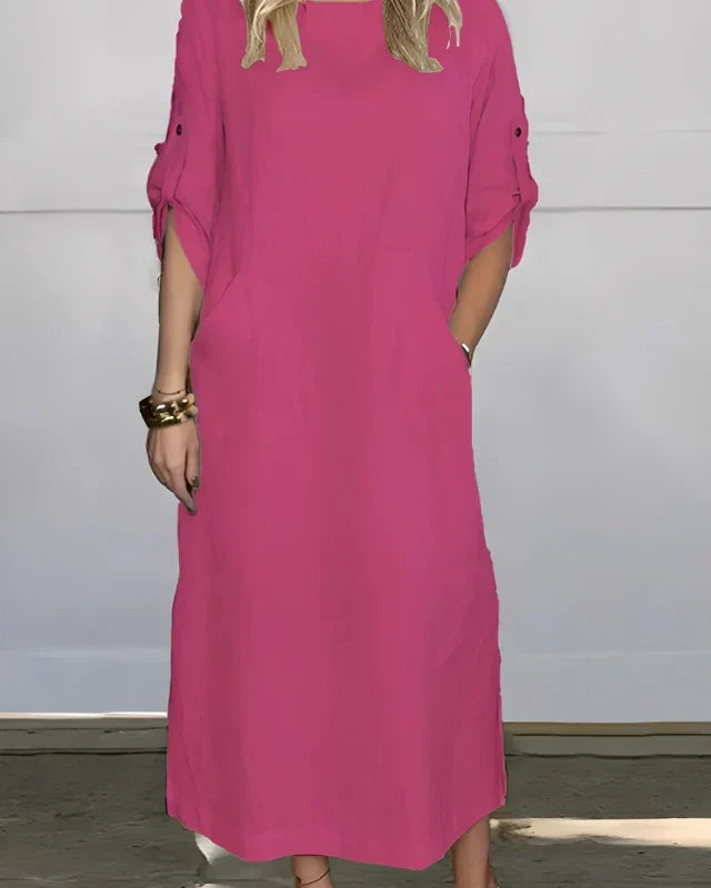 Vestido Casual Susan | Linho Puro — Maralleve