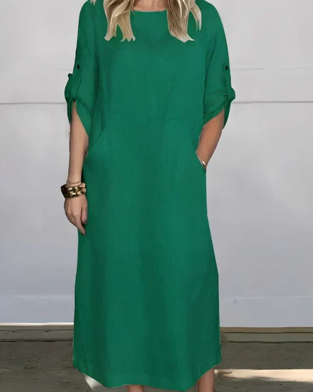 Vestido Casual Susan | Linho Puro — Maralleve