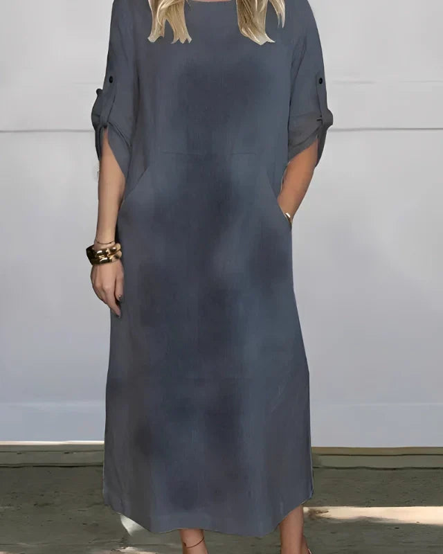 Vestido Casual Susan | Linho Puro — Maralleve