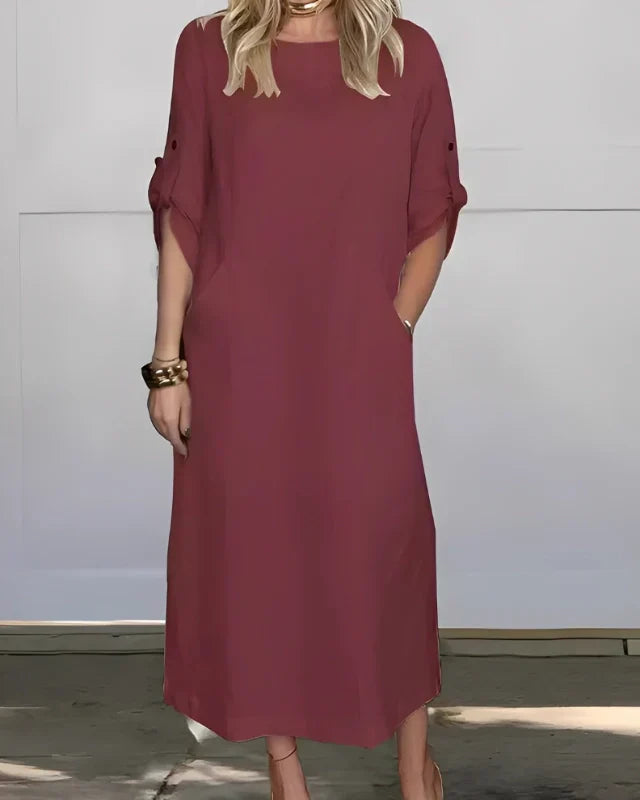 Vestido Casual Susan | Linho Puro — Maralleve