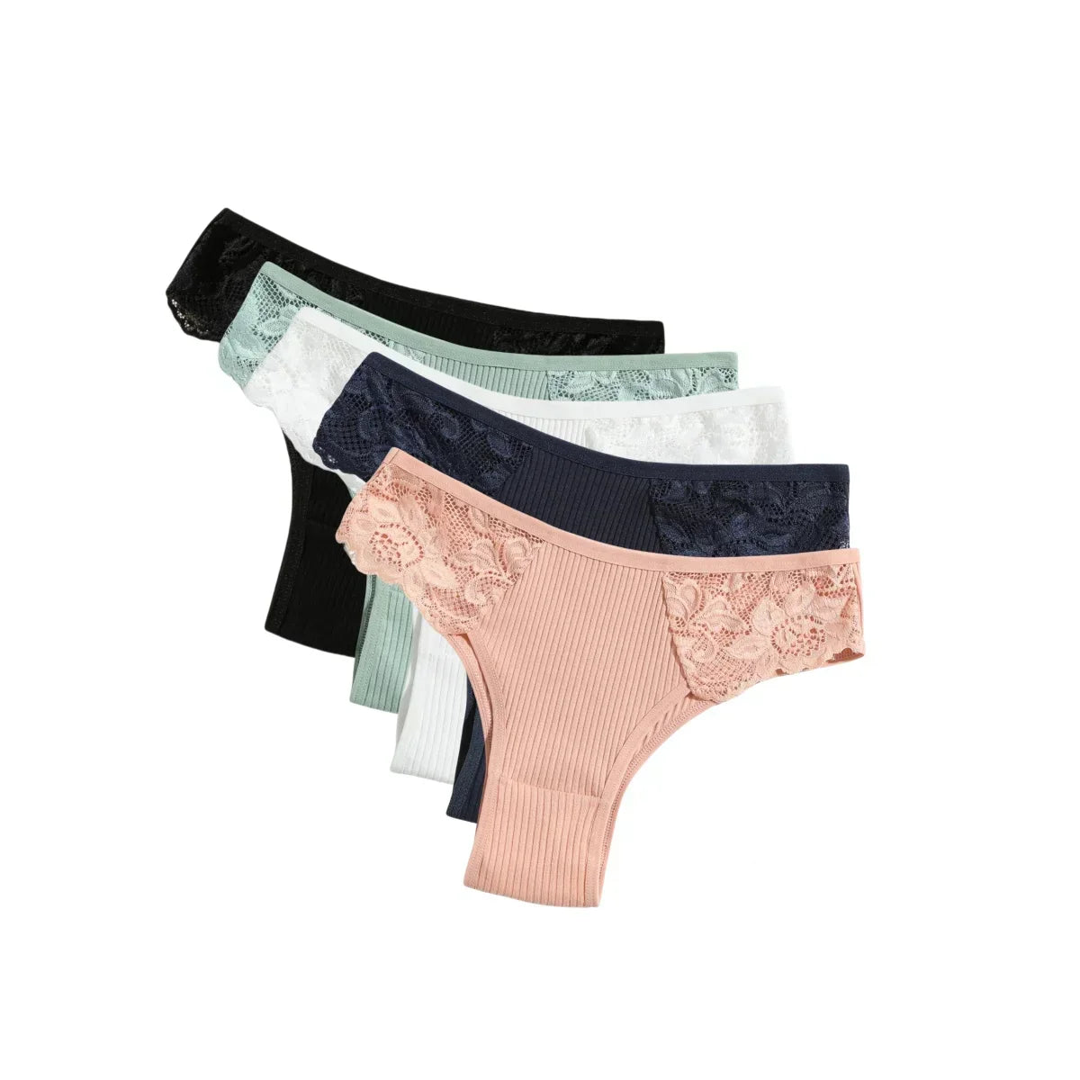 Kit 5 Calcinhas Comfort Belt® Originais - 100% Algodão — Maralleve