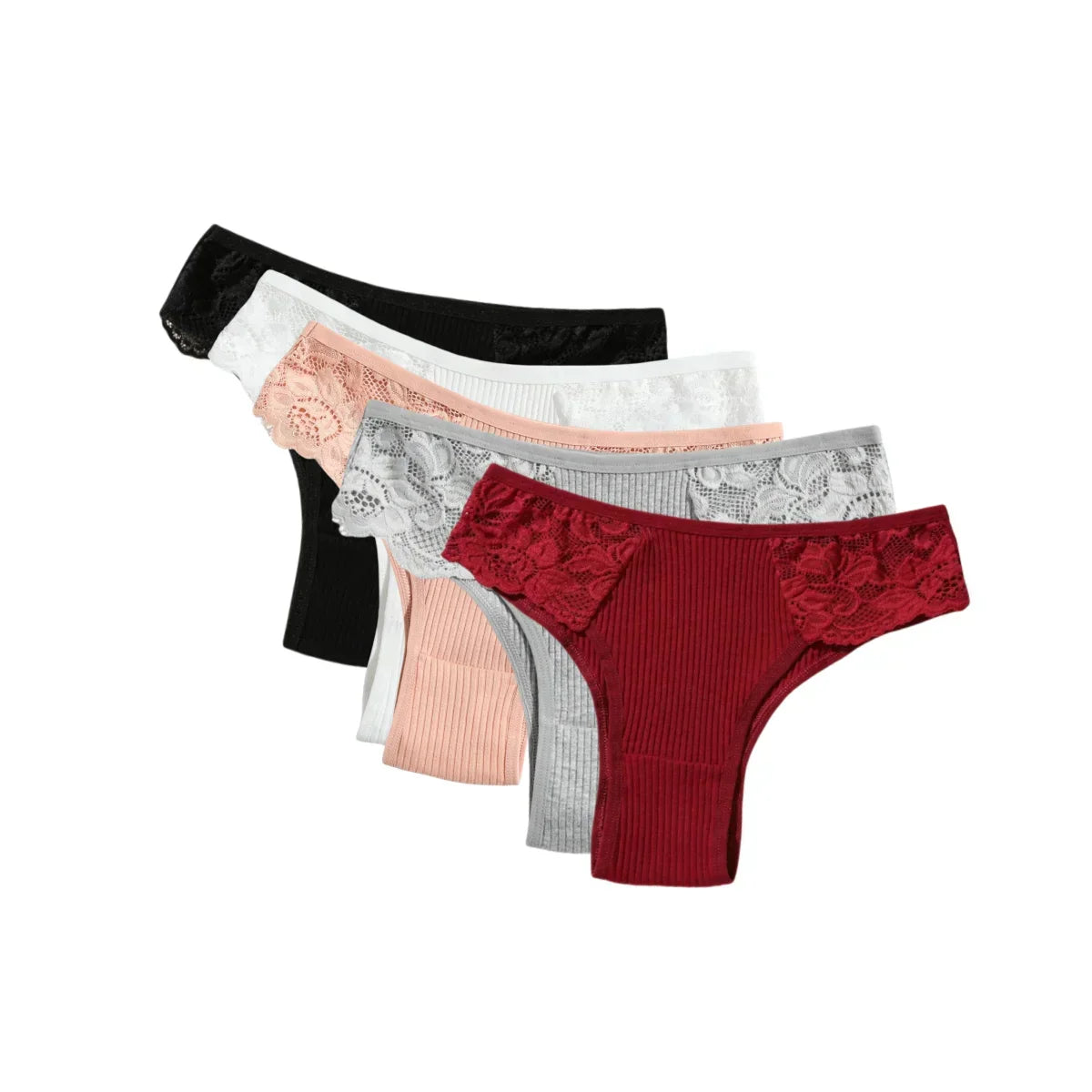 Kit 5 Calcinhas Comfort Belt® Originais - 100% Algodão — Maralleve